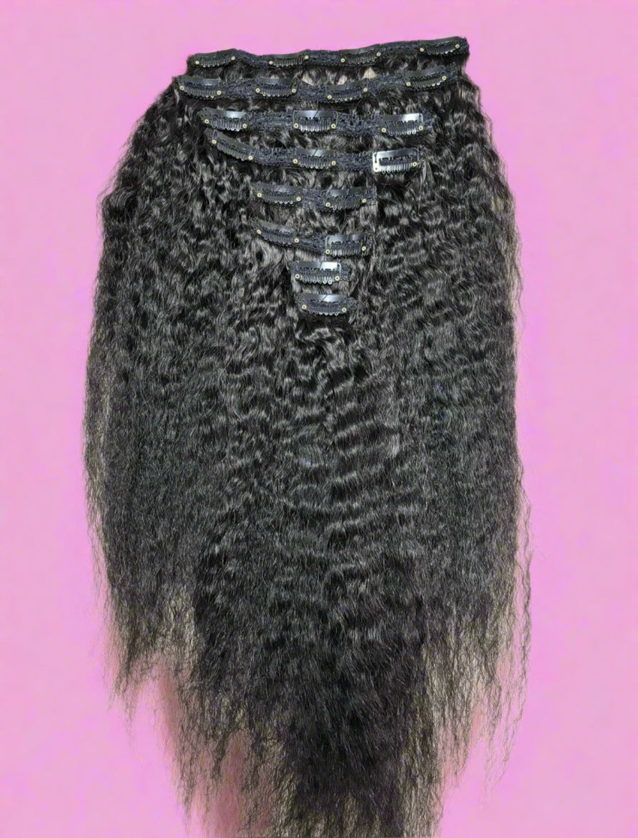 ✨ Clip-In Human Hair Extensions ✨