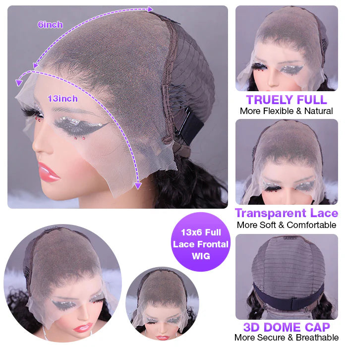 ✨ 13x6 HD Lace Frontal Wig 250% DENSITY ✨