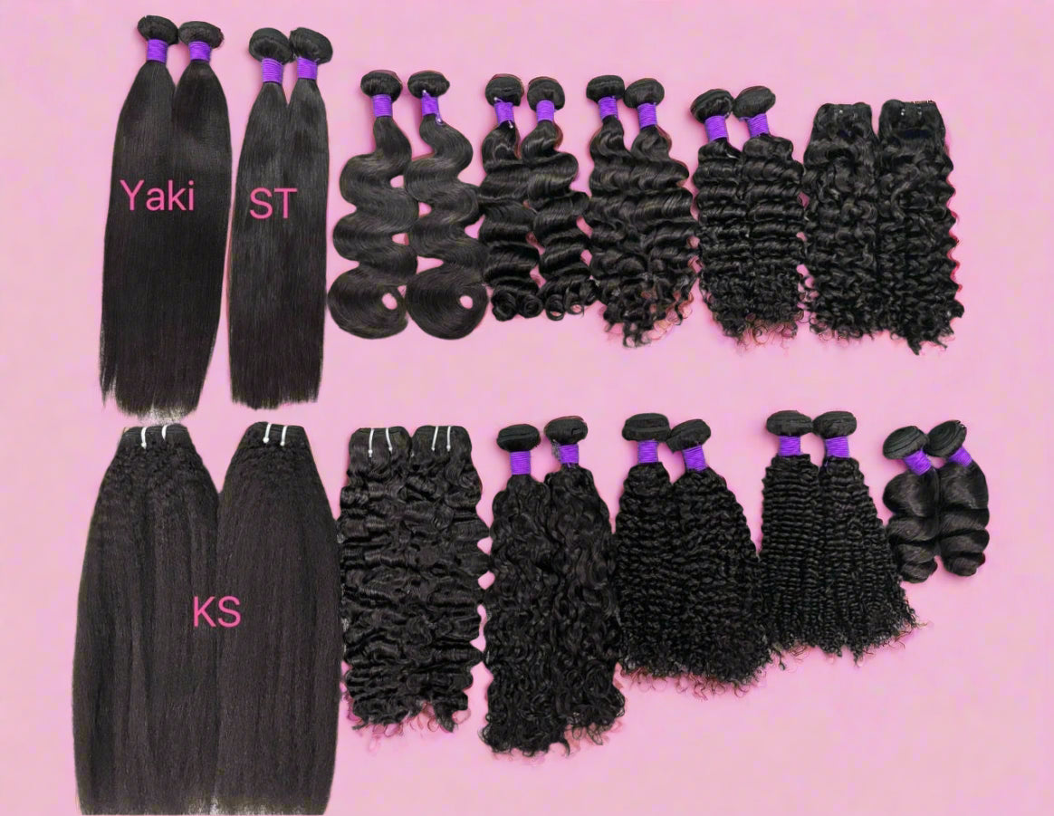 ✨ 4 Bundle Deal – Luxury Raw Hair ✨