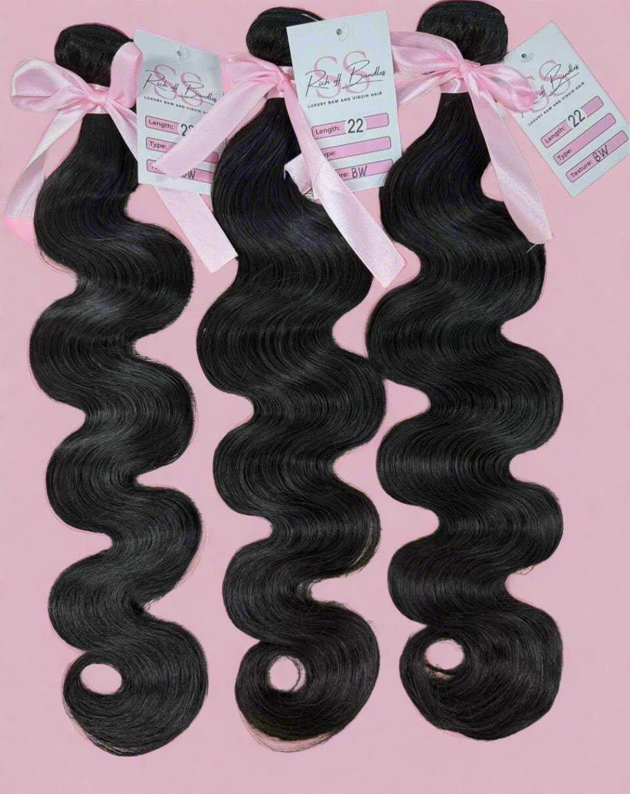 ✨ 3 Bundle Deal – Luxury Raw Hair ✨